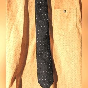 Tommy Hilfiger 55 silk 45 polyester Men's tie slim